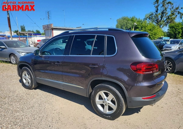 Volkswagen Tiguan cena 59900 przebieg: 146000, rok produkcji 2015 z Brok małe 466